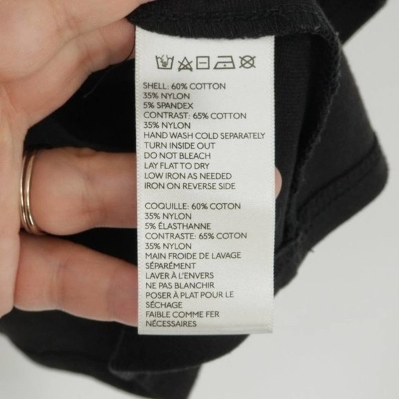 Urban Outfitters Staring At Stars Black Embroidered Lace Peplum Top Black Size S - Picture 5 of 7